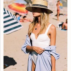 Free People V-Wire Bodysuit